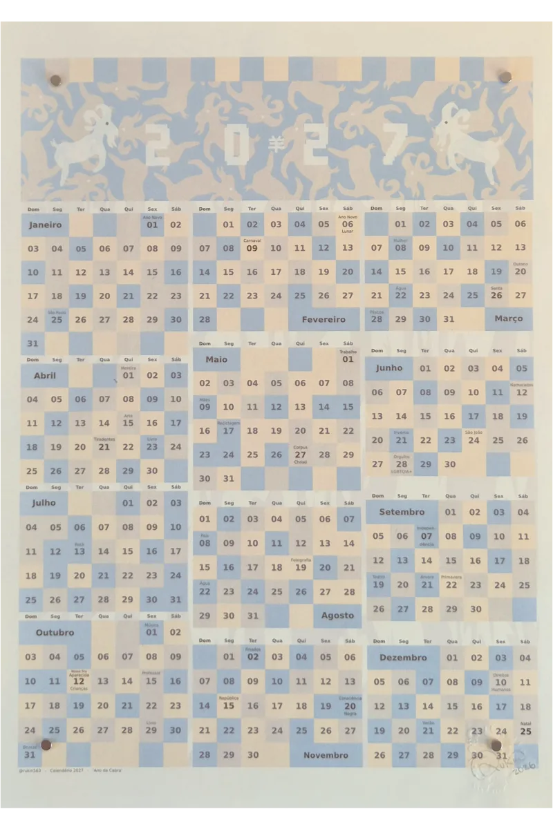 2027 Calendar